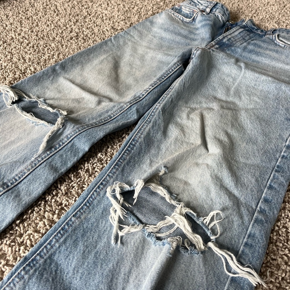 ZARA wide leg jeans
